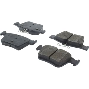 Centric Posi Quiet™ Semi-Metallic Rear Disc Brake Pads for 2018 Audi A3 Quattro - 104.17610