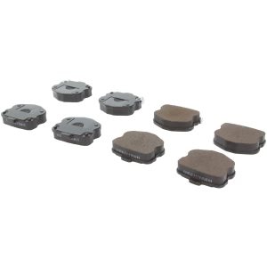 Centric Posi Quiet™ Ceramic Rear Disc Brake Pads for 2008 Chevrolet Corvette - 105.11851