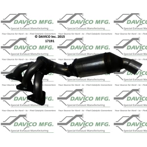 Davico Exhaust Manifold with Integrated Catalytic Converter for 2004 BMW M3 - 17191