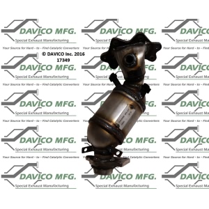 Davico Direct Fit Catalytic Converter for 2011 Honda Civic - 17349