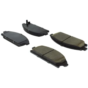 Centric Posi Quiet™ Extended Wear Semi-Metallic Front Disc Brake Pads for 1996 Nissan Pathfinder - 106.06911