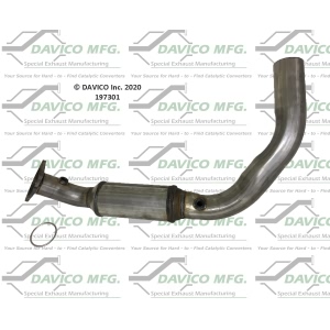 Davico Direct Fit Catalytic Converter and Pipe Assembly for 2015 GMC Savana 2500 - 197301