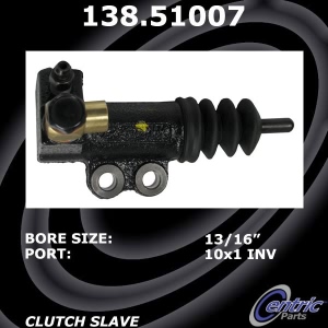 Centric Premium Clutch Slave Cylinder for 2012 Kia Forte Koup - 138.51007