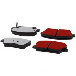 Centric Posi Quiet Pro™ Ceramic Rear Disc Brake Pads for 2014 Hyundai Santa Fe Sport - 500.12842