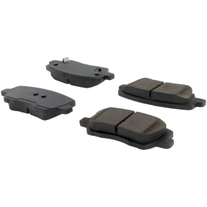 Centric Posi Quiet™ Ceramic Rear Disc Brake Pads for 2015 Cadillac CTS - 105.16590