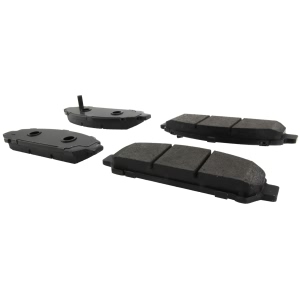 Centric Posi Quiet™ Extended Wear Semi-Metallic Front Disc Brake Pads for 2013 Toyota Venza - 106.14010