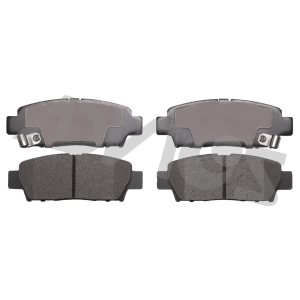 Advics Ultra-Premium™ Ceramic Rear Disc Brake Pads for 1996 Toyota Avalon - AD0672