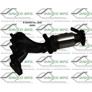 Davico Exhaust Manifold with Integrated Catalytic Converter for Saturn Aura - 19292