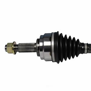 GSP North America Front Driver Side CV Axle Assembly for 2017 Nissan Leaf - NCV53175