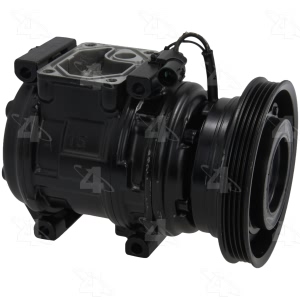 Four Seasons Remanufactured A C Compressor With Clutch for 1995 Hyundai Scoupe - 77329