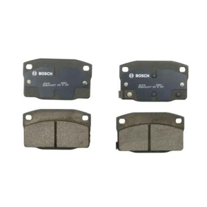 Bosch QuietCast™ Premium Organic Front Disc Brake Pads for Pontiac Fiero - BP378