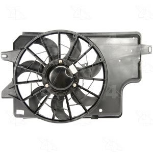 Four Seasons Dual Radiator And Condenser Fan Assembly for Ford Mustang - 75405