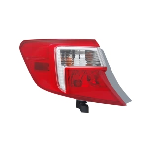 TYC Driver Side Outer Replacement Tail Light for 2013 Toyota Camry - 11-6412-00-9