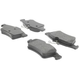 Centric Posi Quiet™ Semi-Metallic Rear Disc Brake Pads for 2018 Ford EcoSport - 104.10950