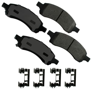 Akebono Pro-ACT™ Ultra-Premium Ceramic Front Disc Brake Pads for 2006 Chevrolet SSR - ACT1169