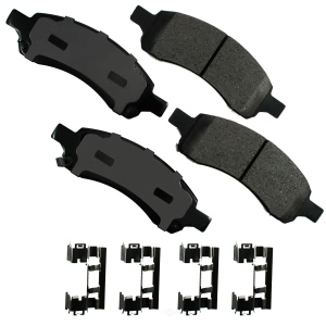 Akebono Pro-ACT™ Ultra-Premium Ceramic Front Disc Brake Pads for 2008 Saab 9-7x - ACT1169