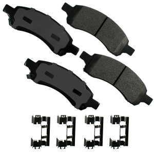 Akebono Pro-ACT™ Ultra-Premium Ceramic Front Disc Brake Pads for GMC Canyon - ACT1169