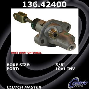 Centric Premium Clutch Master Cylinder for 2000 Infiniti G20 - 136.42400