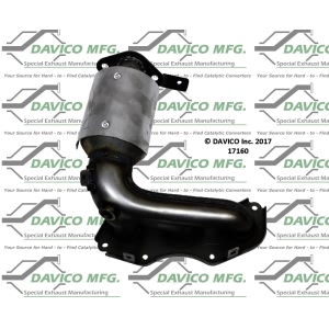 Davico Exhaust Manifold with Integrated Catalytic Converter for 2012 Toyota Venza - 17160