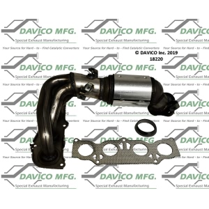 Davico Exhaust Manifold with Integrated Catalytic Converter for 2005 Scion tC - 18220
