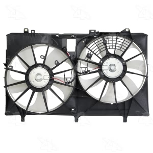 Four Seasons Dual Radiator And Condenser Fan Assembly for 2014 Toyota Sienna - 76242