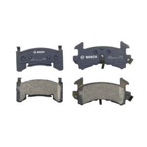 Bosch QuietCast™ Premium Organic Front Disc Brake Pads for GMC Caballero - BP154