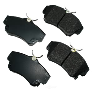 Akebono Pro-ACT™ Ultra-Premium Ceramic Front Disc Brake Pads for 2006 Chrysler PT Cruiser - ACT841