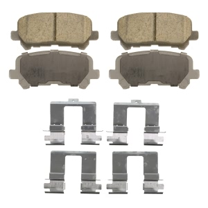 Wagner Thermoquiet Ceramic Rear Disc Brake Pads for 2009 Honda Pilot - QC1281