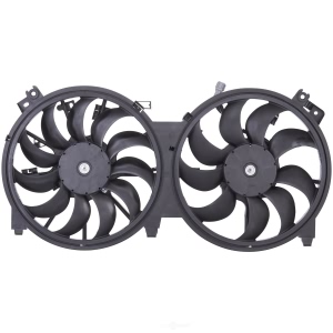 Spectra Premium Dual Radiator and Condenser Fan for 2014 Nissan Maxima - CF23042