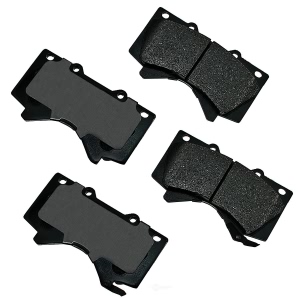 Akebono Performance™ Ultra-Premium Ceramic Front Brake Pads for 2017 Lexus LX570 - ASP1303