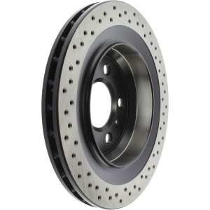 Centric SportStop Drilled 1-Piece Rear Brake Rotor for 2006 Pontiac Grand Prix - 128.62092