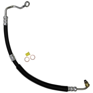 Gates Power Steering Pressure Line Hose Assembly From Pump Lower for 2002 BMW 745i - 352407