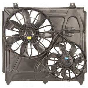 Four Seasons Dual Radiator And Condenser Fan Assembly for 2006 Kia Sorento - 75638