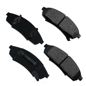 Akebono Pro-ACT™ Ultra-Premium Ceramic Front Disc Brake Pads for 1994 Pontiac Grand Prix - ACT376