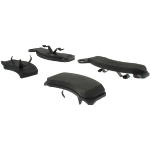 Centric Posi Quiet™ Semi-Metallic Front Disc Brake Pads for 1992 Lincoln Town Car - 104.04990