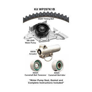 Dayco Timing Belt Kit With Water Pump for 2004 Audi A6 Quattro - WP297K1B