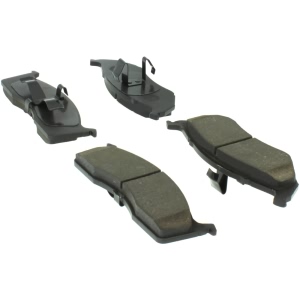 Centric Posi Quiet™ Extended Wear Semi-Metallic Front Disc Brake Pads for Dodge Intrepid - 106.07300
