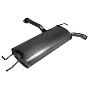 Walker Quiet Flow Aluminized Steel Oval Exhaust Muffler And Pipe Assembly for 2005 Hyundai Tucson - 50069