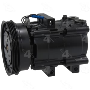 Four Seasons Remanufactured A C Compressor With Clutch for 1995 Hyundai Accent - 57154