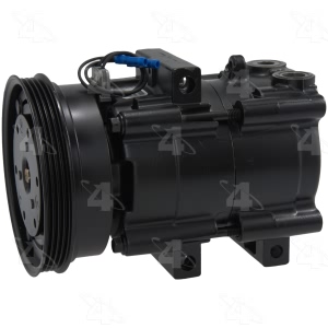 Four Seasons Remanufactured A C Compressor With Clutch for 1993 Hyundai Sonata - 57154