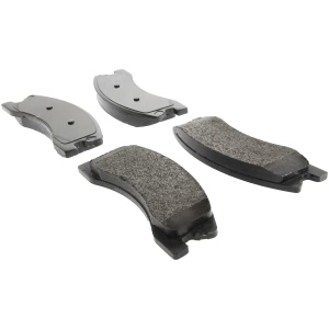 Centric Posi Quiet™ Extended Wear Semi-Metallic Front Disc Brake Pads for Jeep Grand Cherokee - 106.09450