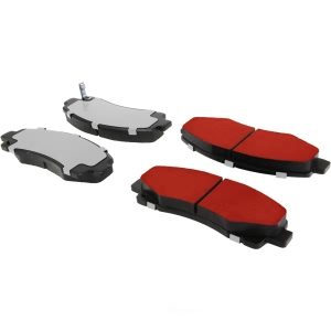 Centric Posi Quiet Pro™ Ceramic Front Disc Brake Pads for 2010 Honda Ridgeline - 500.11020