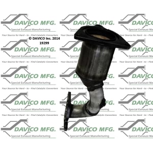 Davico Direct Fit Catalytic Converter for 2012 Ford Fusion - 19299