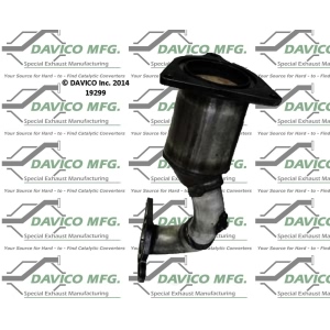 Davico Direct Fit Catalytic Converter for 2010 Mercury Milan - 19299