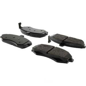 Centric Posi Quiet™ Extended Wear Semi-Metallic Front Disc Brake Pads for 2003 Hyundai Elantra - 106.09410