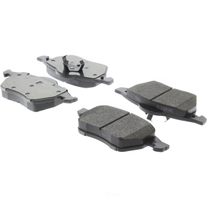Centric Posi Quiet™ Semi-Metallic Front Disc Brake Pads for 2000 Audi TT - 104.06870