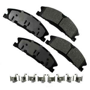 Akebono Pro-ACT™ Ultra-Premium Ceramic Front Disc Brake Pads for 2015 Ford Flex - ACT1611