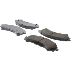 Centric Posi Quiet™ Ceramic Brake Pads With Shims for 2019 Ford Ranger - 105.60920