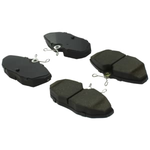 Centric Posi Quiet™ Semi-Metallic Rear Disc Brake Pads for 2005 Jaguar Vanden Plas - 104.08060