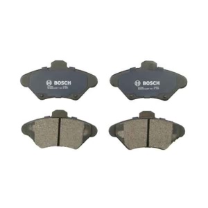 Bosch QuietCast™ Premium Ceramic Front Disc Brake Pads for 1993 Mercury Cougar - BC600